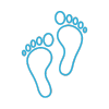 foot print icon