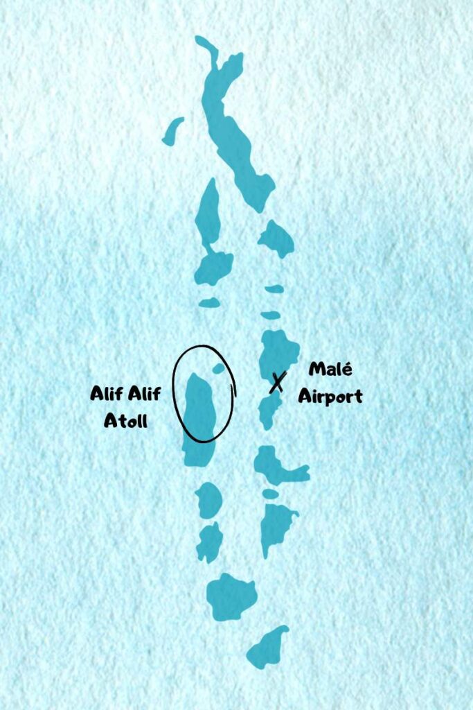 Maldives Atoll Map