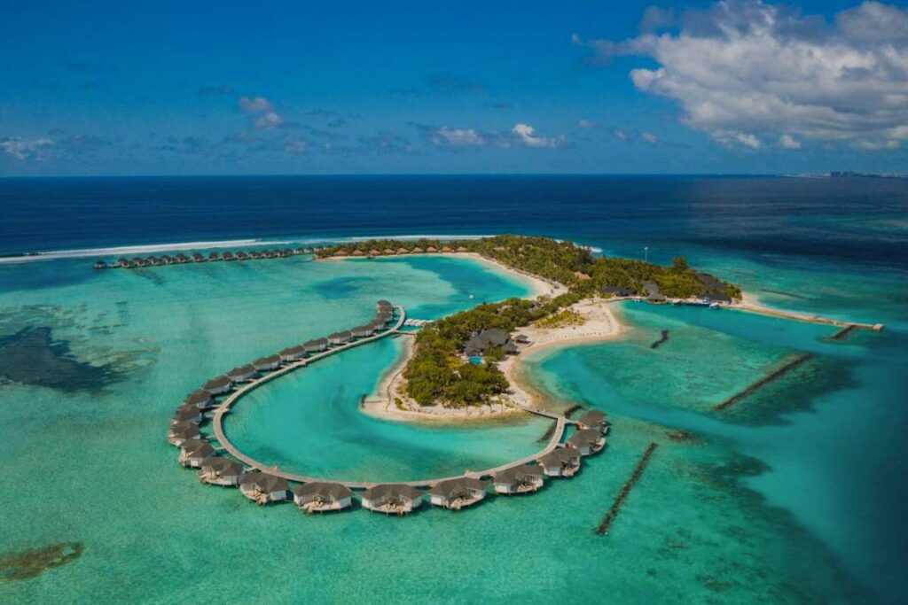 Cinnamon Dhonveli Aerial