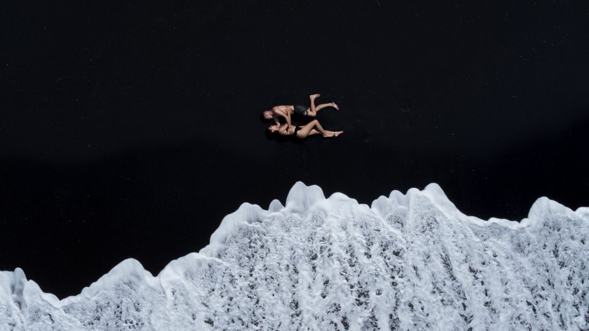 Travelnania at Keramas Beach, Bali