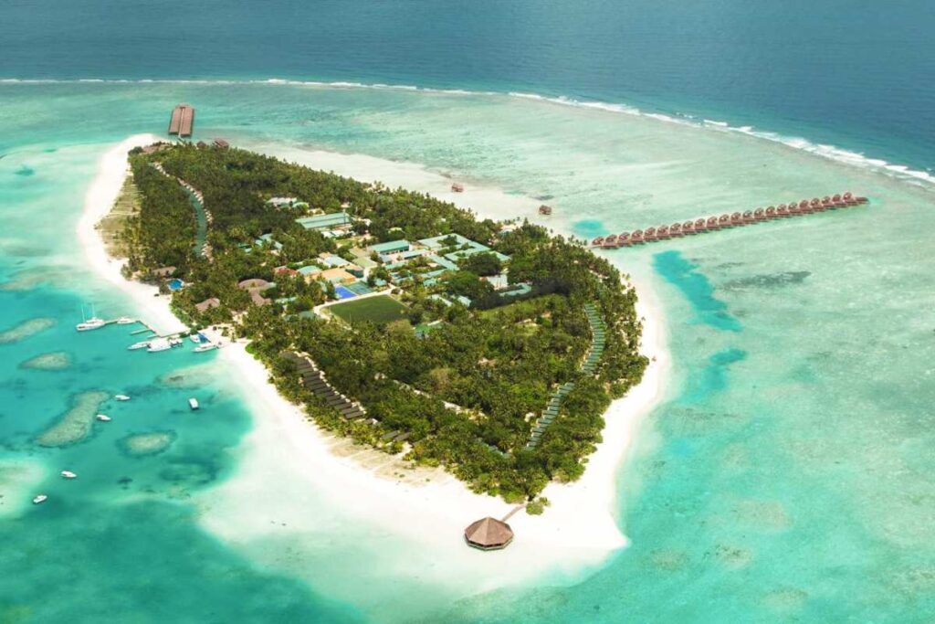 Meeru Maldives Arial View