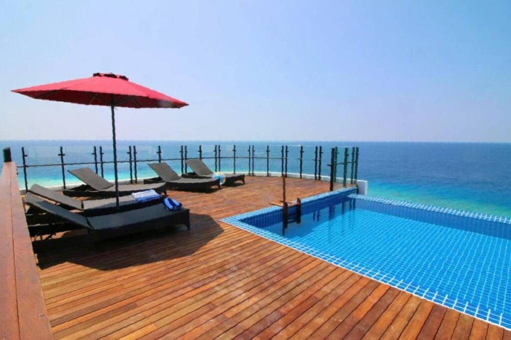 Ranthari Hotel and Spa on Ukulhas Island, Maldives