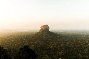 Sigiriya Rock Sunset