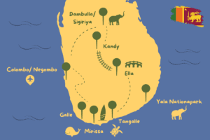 itinerary in sri lanka