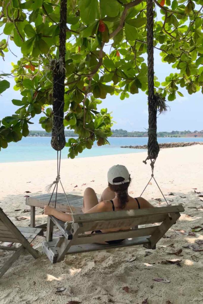 Relaxing at Koh Kham