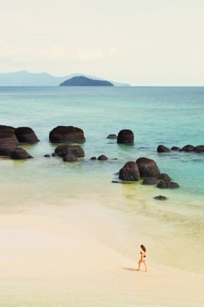 Koh Kham Sandbar Walking