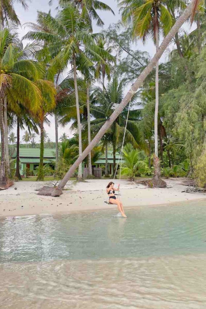 Swing on Haad Khlong Hin Beach