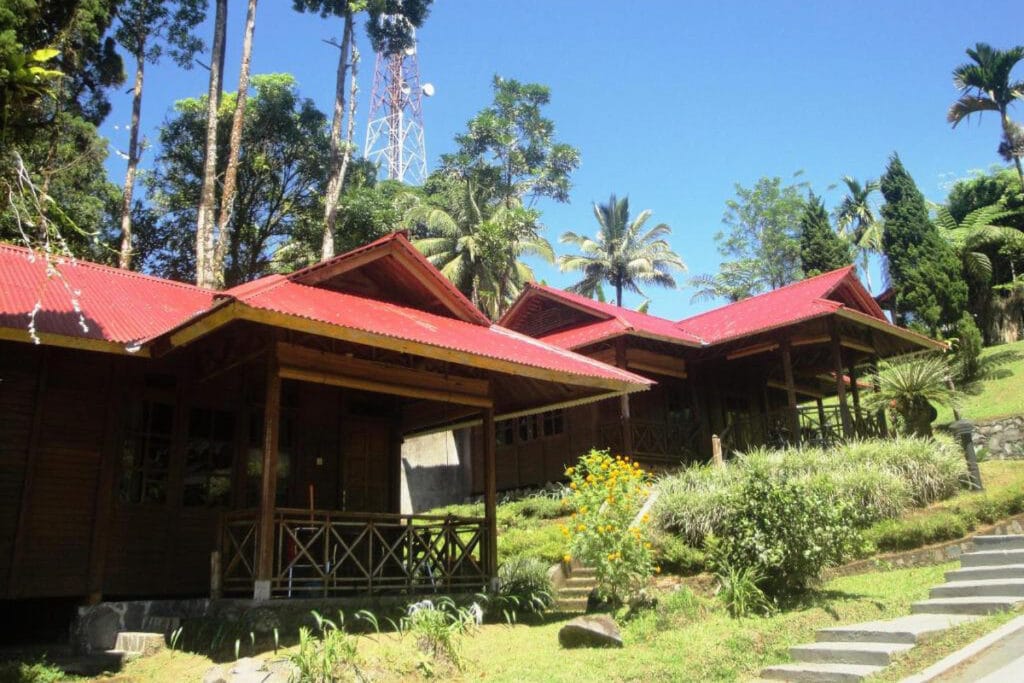 Highland Resort bungalow surrounded by tropical greenery